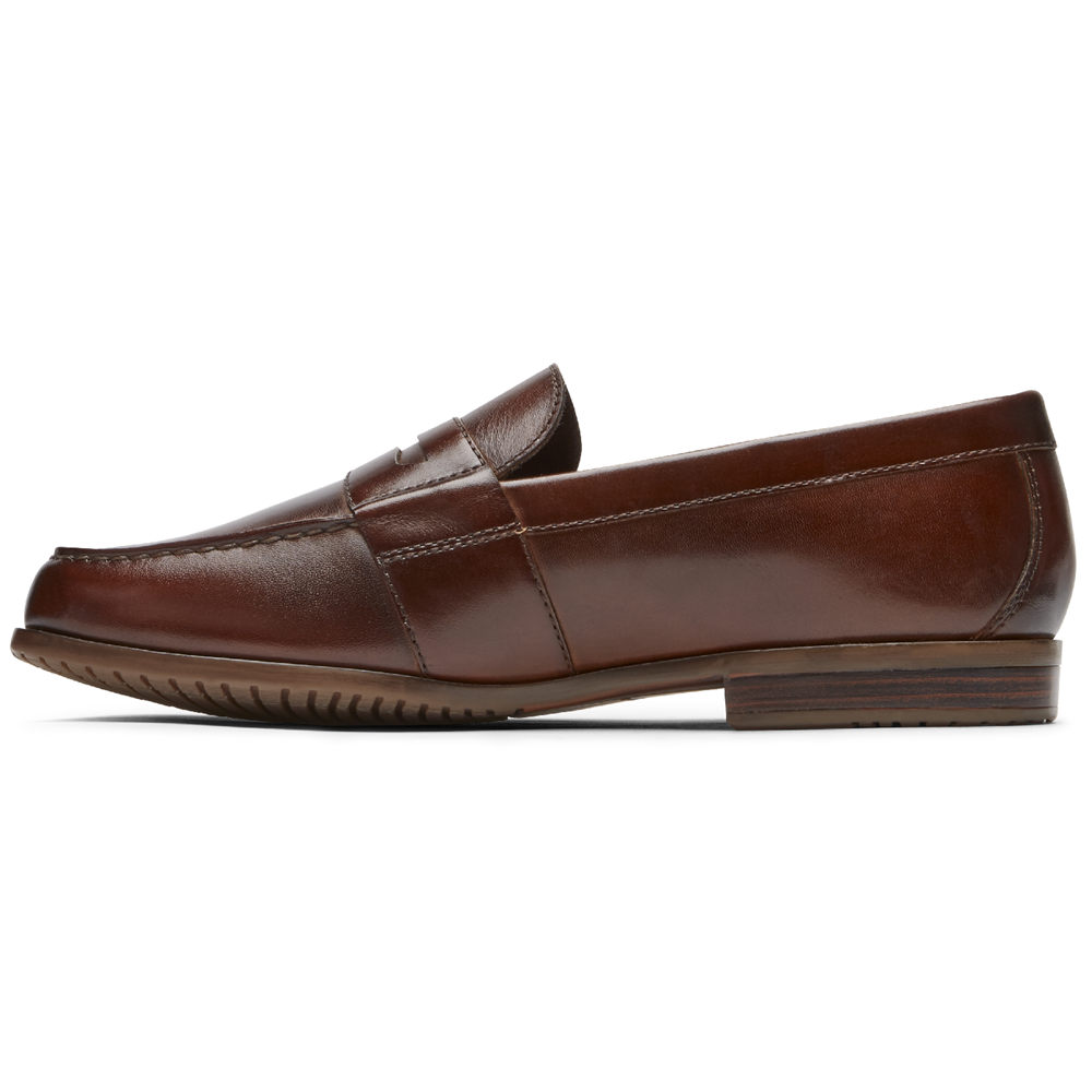 Rockport Loafers Herre Brune - Classic Lite 2 Penny - LIHC37520